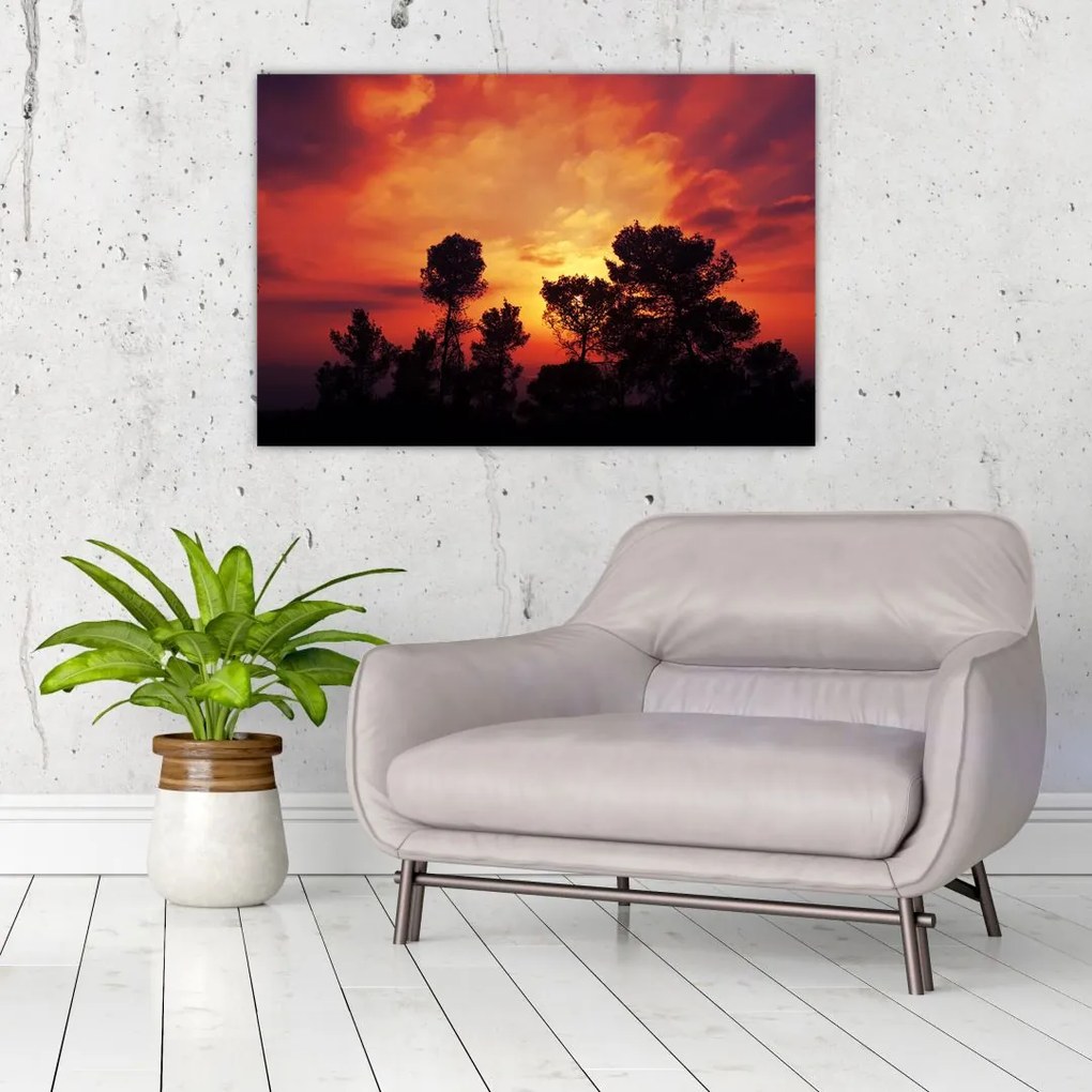 Tablou apus de soare (90x60 cm)