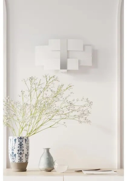 Aplică perete CELIA 2xG9/40W/230V crom/alb