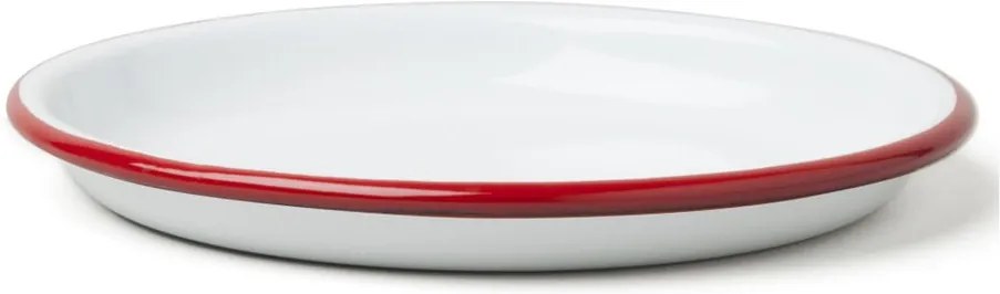 Farfurie smălțuită Falcon Enamelware, Ø 14 cm, roșu