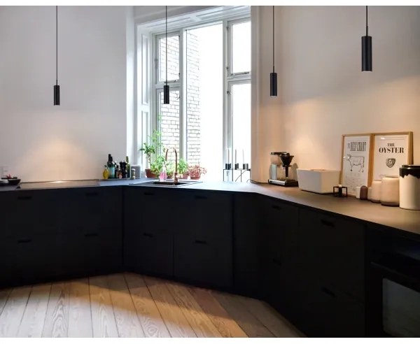 DFTP by Nordlux - Pendul pe cablu MIB 1xGU10/8W/230V, negru