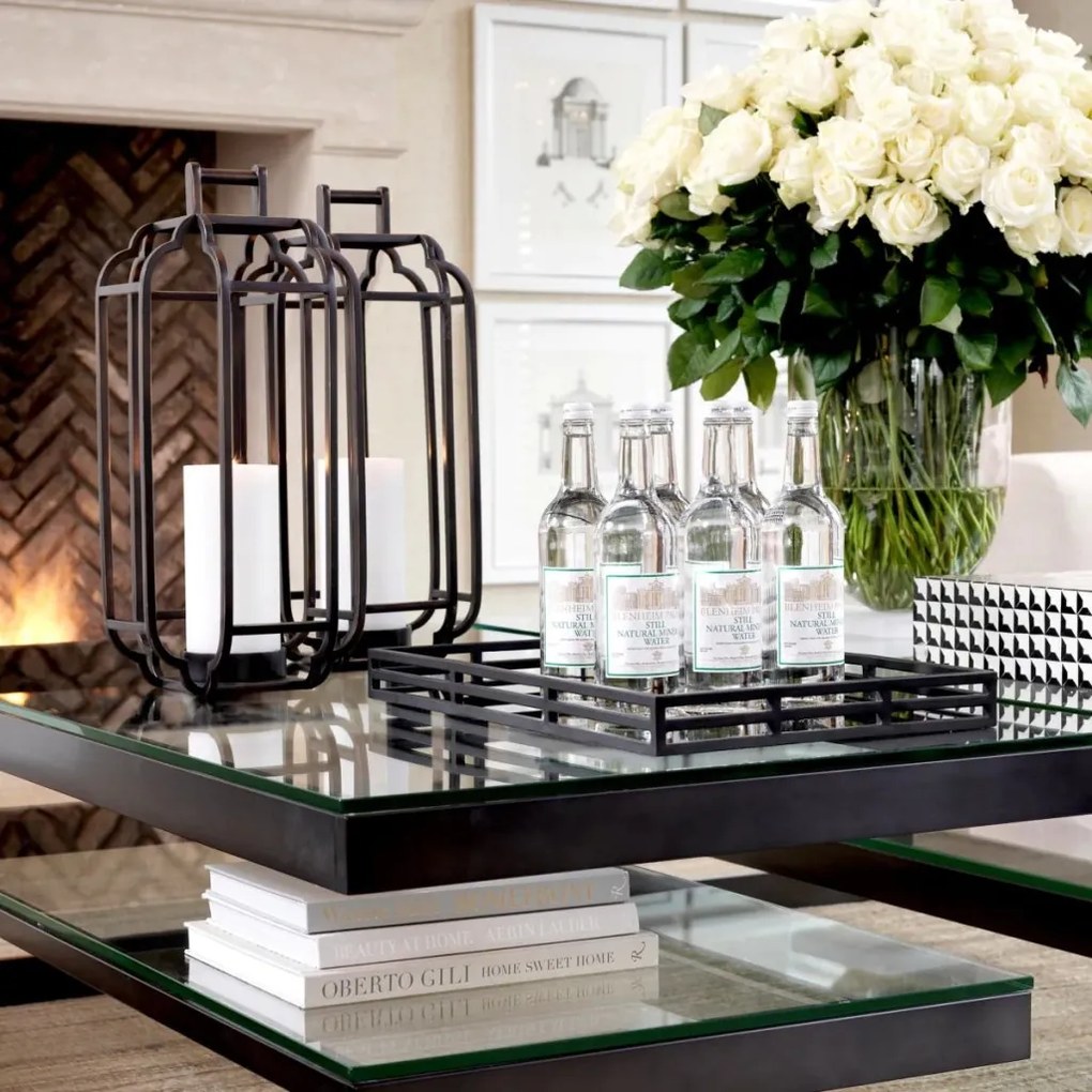 Lampa portabila/ Suport lumanare eleganta Palisades bronz 110527 HZ