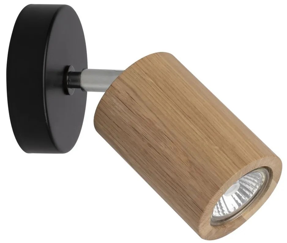 Spot-Light 3911174 - Aplică spot LED de perete MATTI 1xGU10/5W/230V, stejar