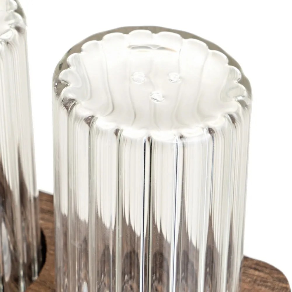 Solniță și piperniță cu suport Linea Duo – Casa Selección