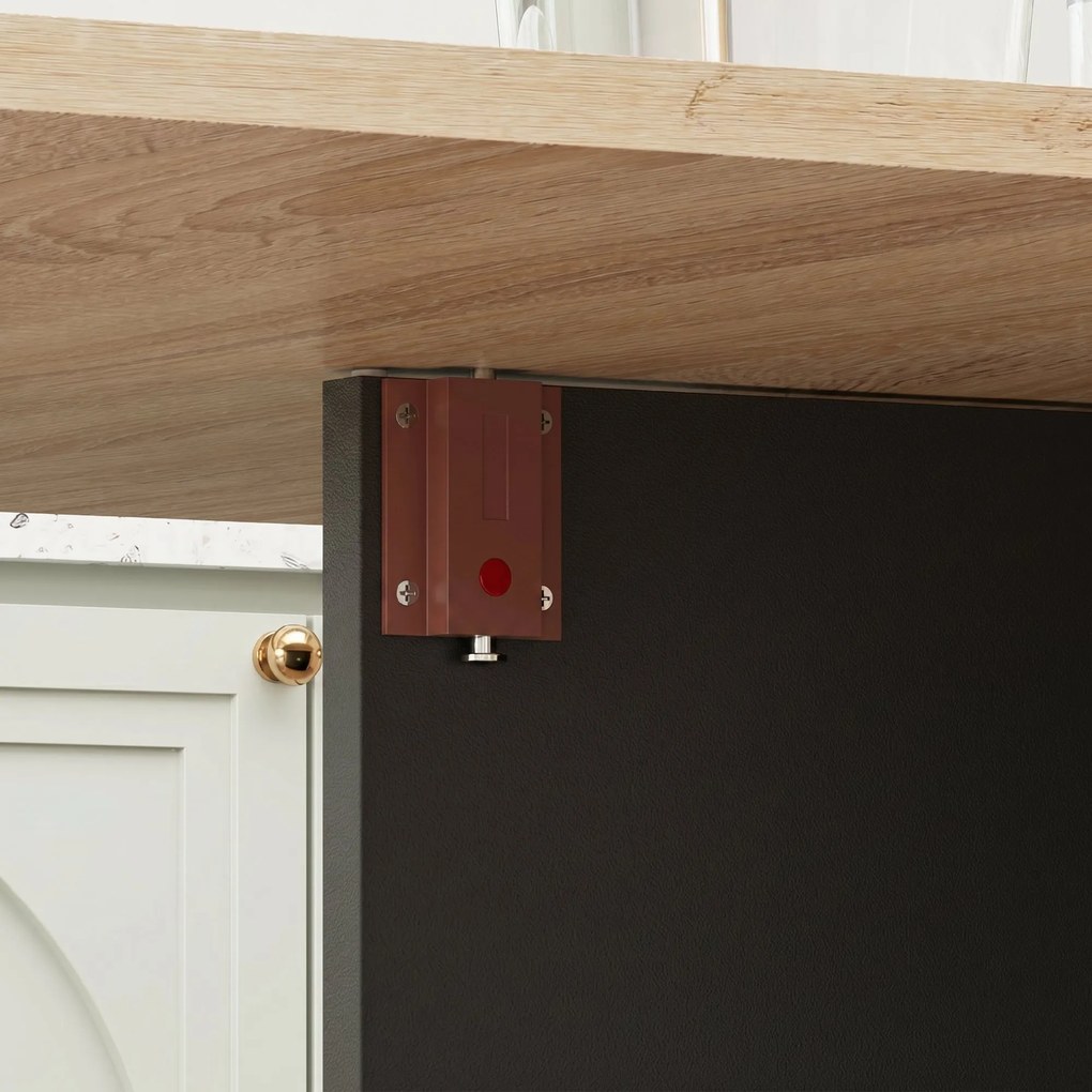 HOMCOM Masă Pliabilă pentru 4-6 Persoane, cu 2 Roți, Masă Rabatabilă cu 2 Rafturi pentru Depozitare, 140x75x74 cm, Negru | Aosom Romania