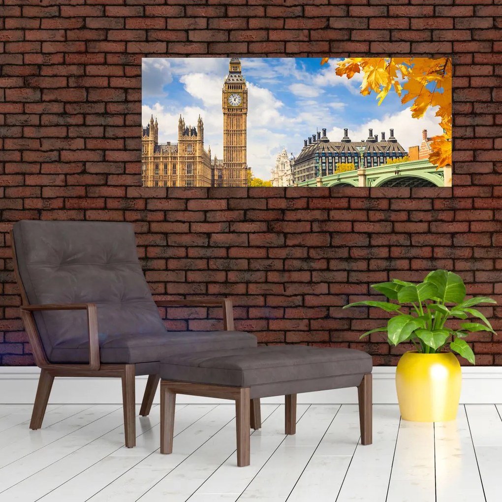 Tablou - Big Ben, Londra (120x50 cm)