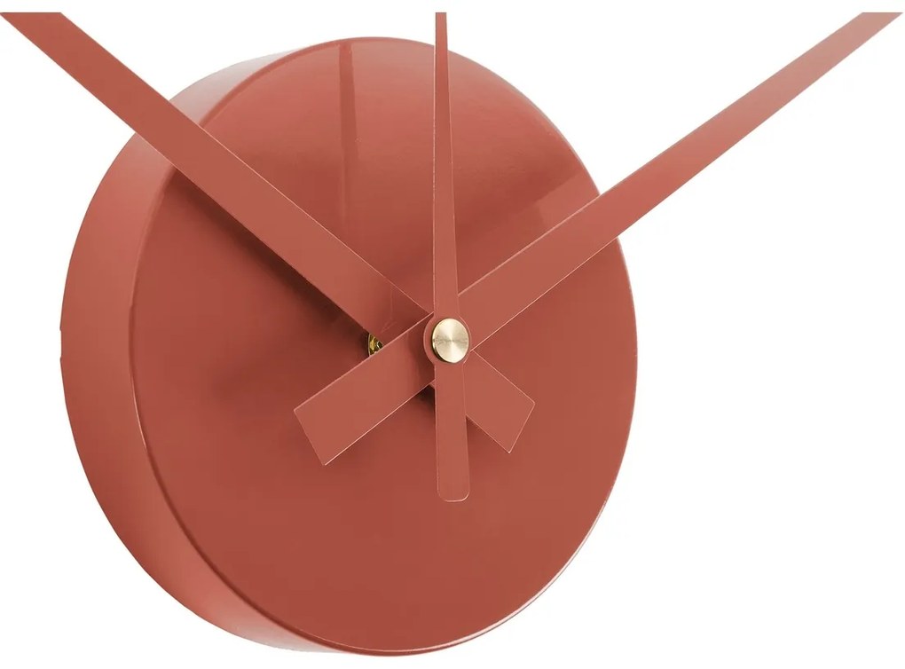 Karlsson 6001RD design autoadeziv ceas roșu, diametru 40 cm