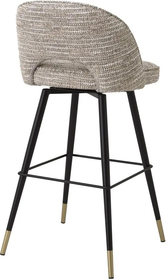Set de 2 scaune de bar design modern LUX Cliff, bej mademoiselle 115283 HZ