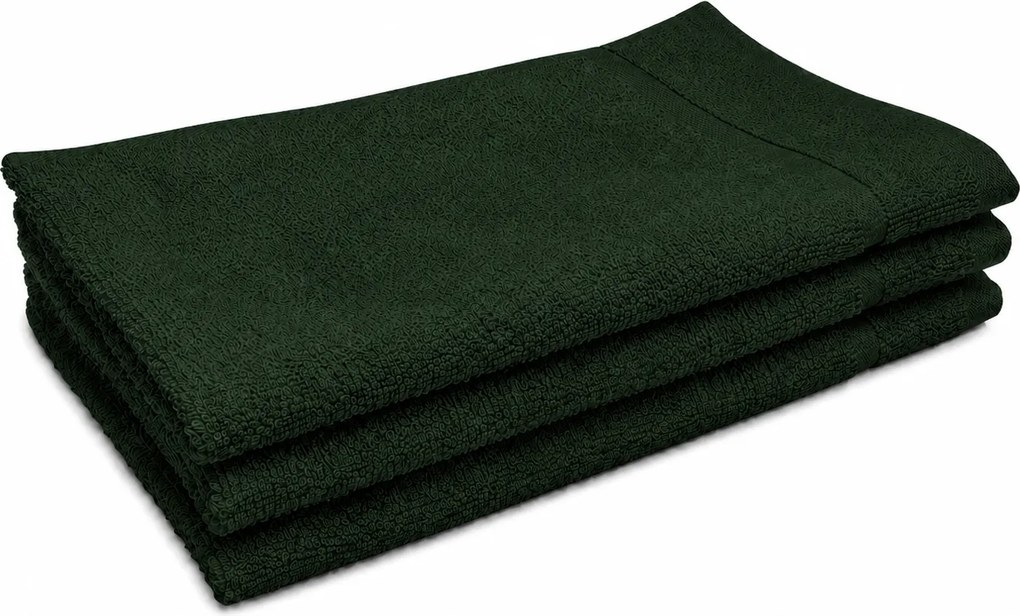 Prosop de maini Clasic mic 30x50 cm verde inchis