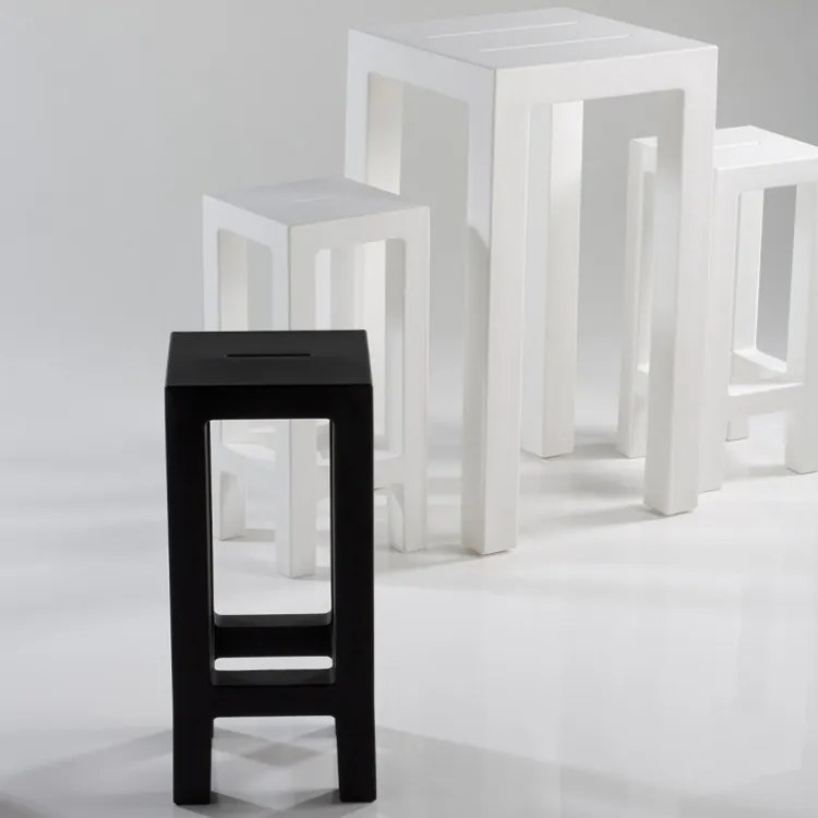 Scaun de bar exterior / interior design modern premium FRAME BAR STOOL 54076 Vondom