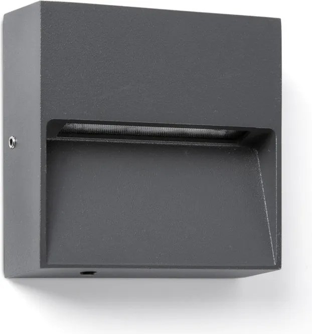Mini Aplica exterior ambientala 3W 4CCT DUNE SQ gri