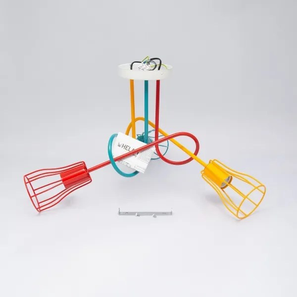 Lustră aplicată pentru copii OXFORD 3xE27/15W/230V