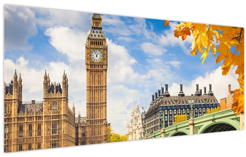 Tablou - Big Ben, Londra (120x50 cm)