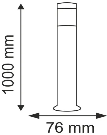 Lampă de exterior LIVIA 1xE27/40W/230V