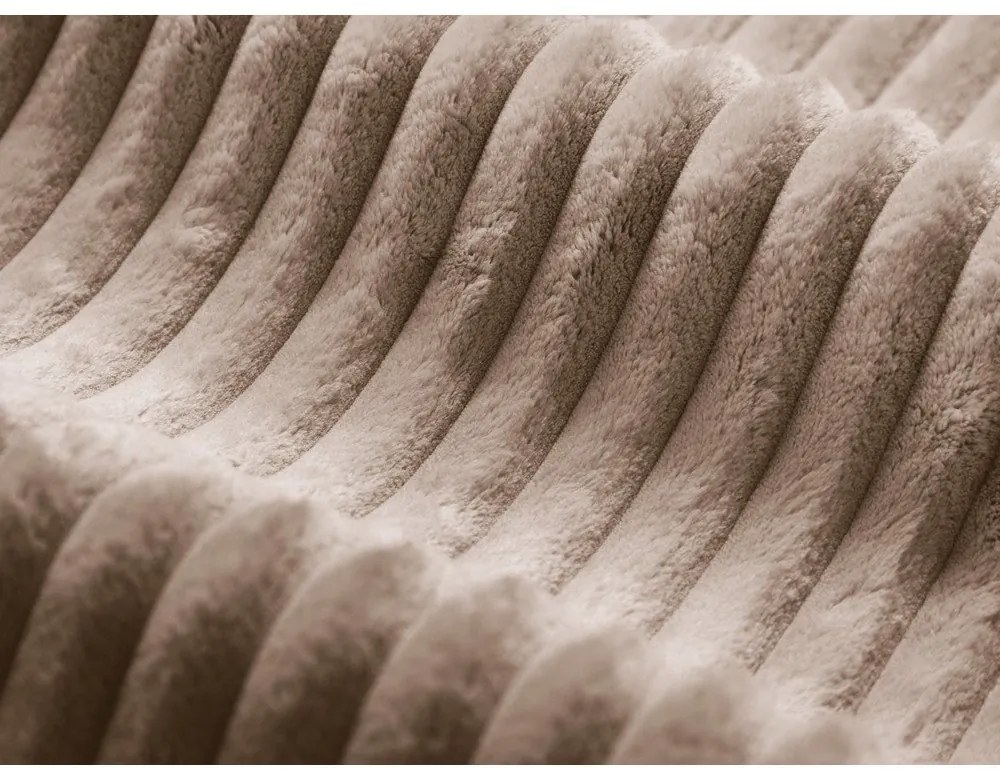 Taburet maro cu tapițerie din catifea reiată Dia – Micadoni