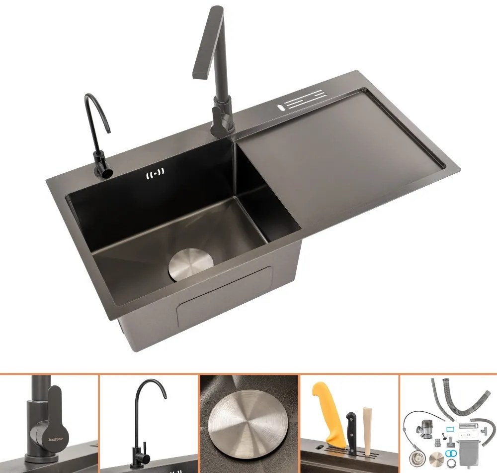 Chiuvetă Avena III din oțel inoxidabil