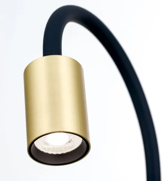 Lampă LED flexibilă de masă cu clemă Orion Str 10-489 KURT LED/5W/230V auriu