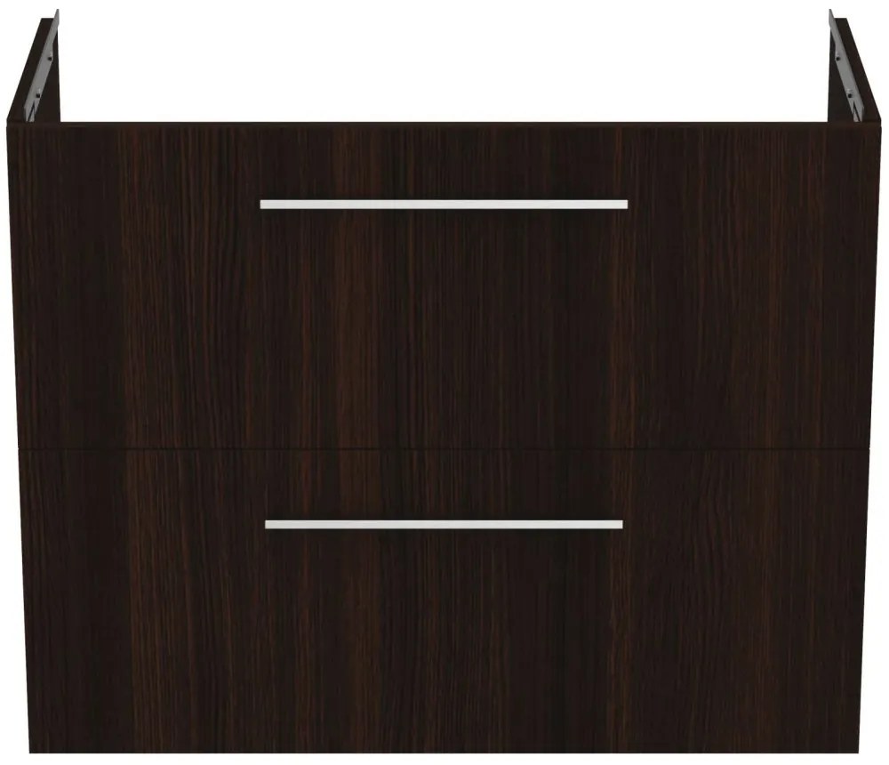 Dulap baza lavoar, 80x38x63 cm, 2 sertare, cafea stejar Stejar cafeniu