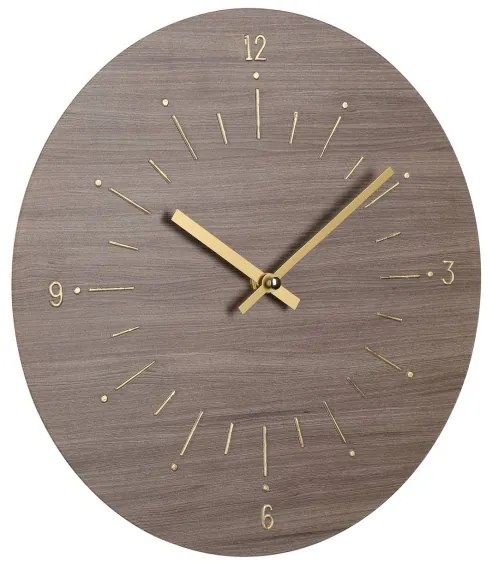 Ceas de perete Eglo 425508 TAKAHAGI 1xAA d. 30 cm maro