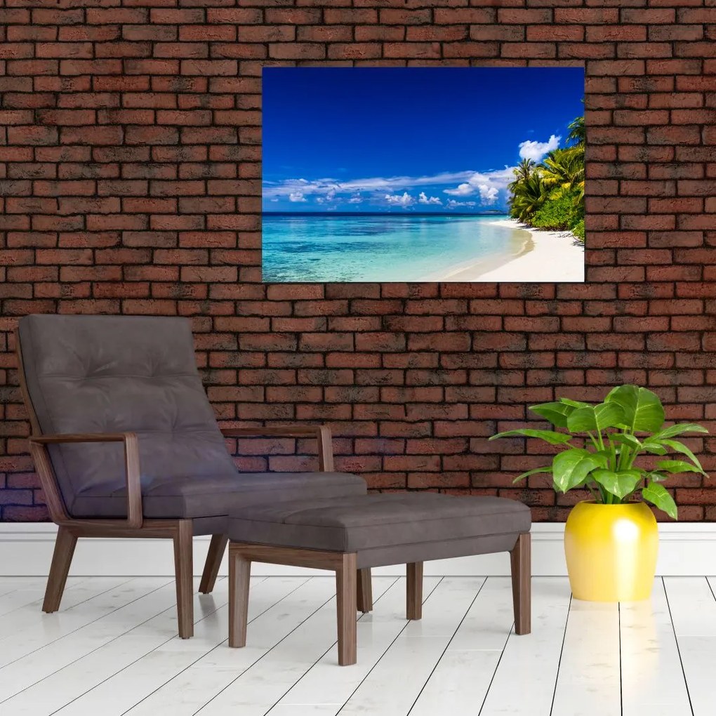 Tablou - Plaja tropicală (90x60 cm)