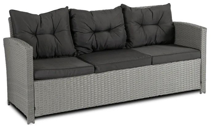 JAKS Mobilier ratan gri Colorado
