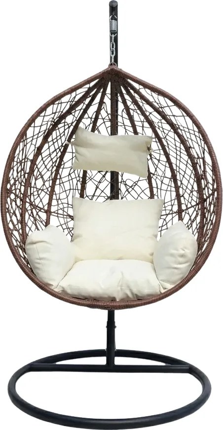 Scaun suspendat maro KOKON cu suport