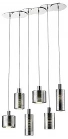 Suspensie moderna 6 becuri E27 EVOLUTION 142014 Klausen