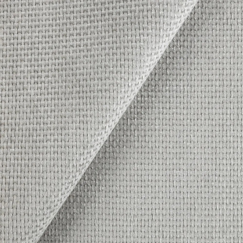 Fotoliu gri deschis cu tapițerie din chenille Freya – Ropez