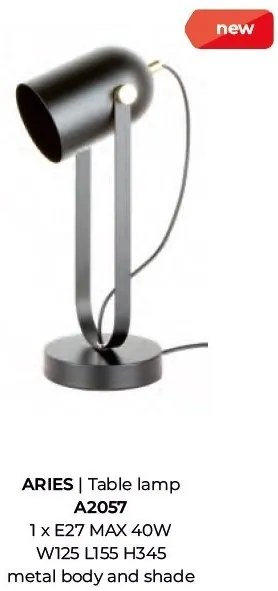 Lampa de masa cu spot ARIES