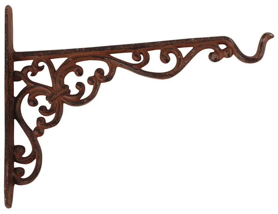 Suport din fontă pentru suspendat ghiveci Esschert Design Stella, înălțime 18,8 cm