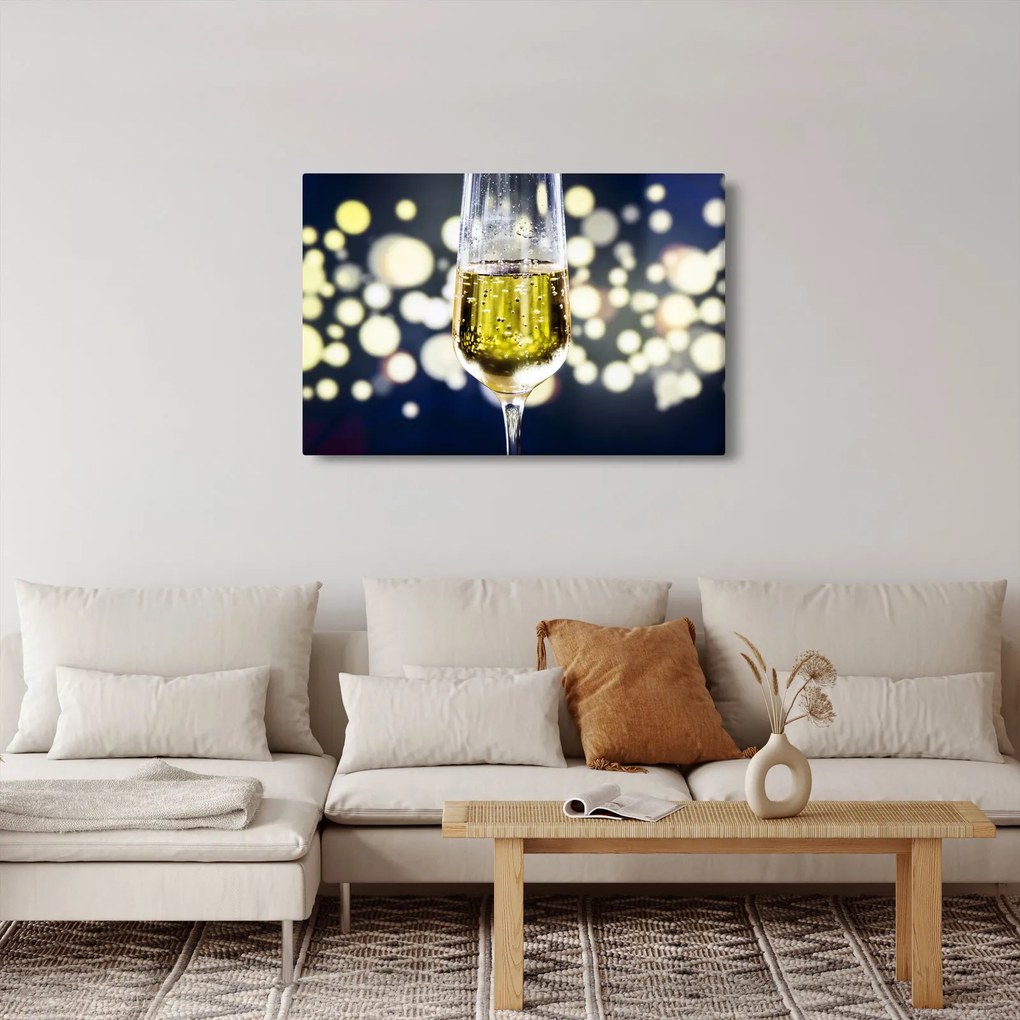 Tablou cu șampanie (90x60 cm)