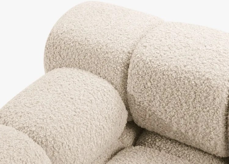 Canapea deschisa 3 locuri Bellis boucle L282 cm