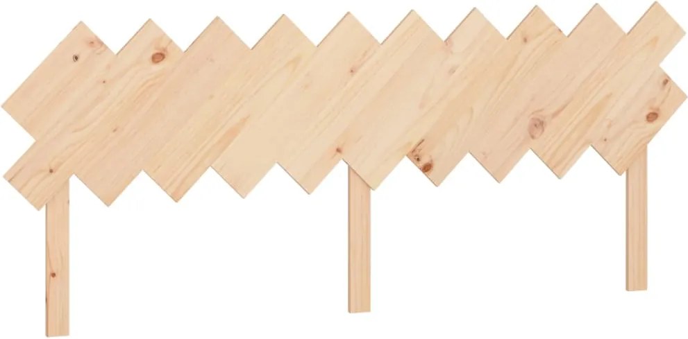 vidaXL Tăblie de pat, 196x3x80,5 cm, lemn masiv de pin