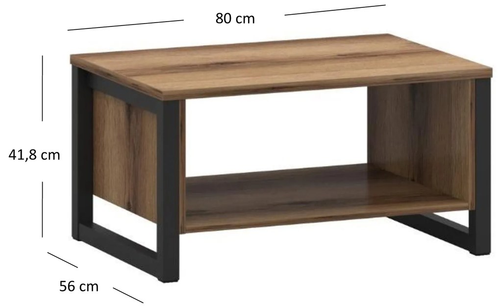 Măsuță cafea Marni (Stejar delano închis). 1053038