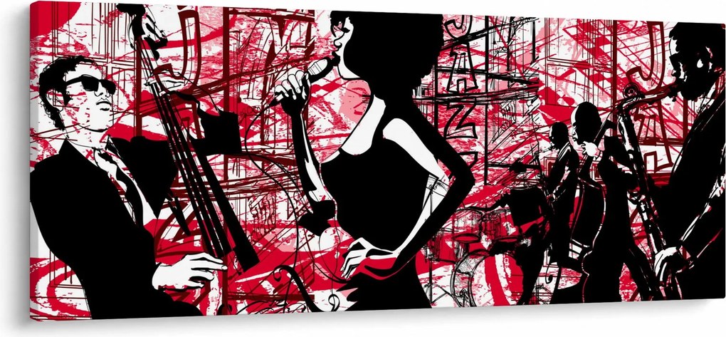 Tablou - Jazz (120x50 cm)