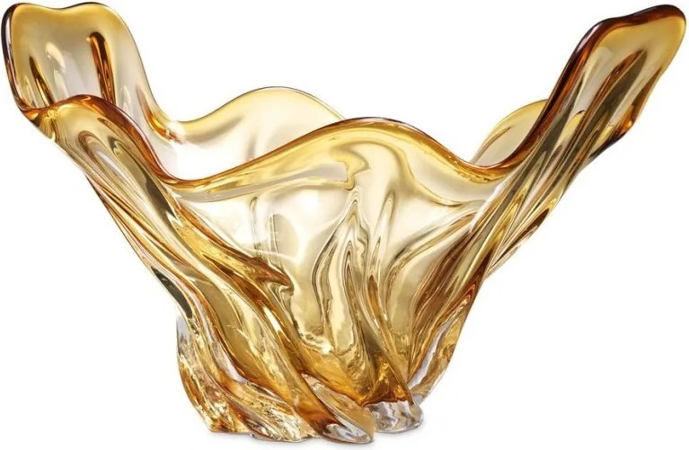 Bol/ Obiect decorativ LUX Ace, galben 112579 HZ