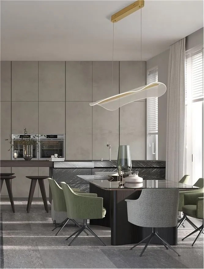 Lustra LED suspendata design modern AGOS