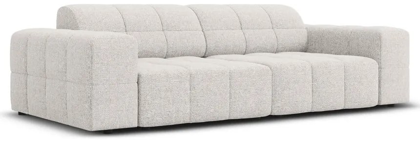 Canapea gri deschis 204 cm Chicago – Cosmopolitan Design