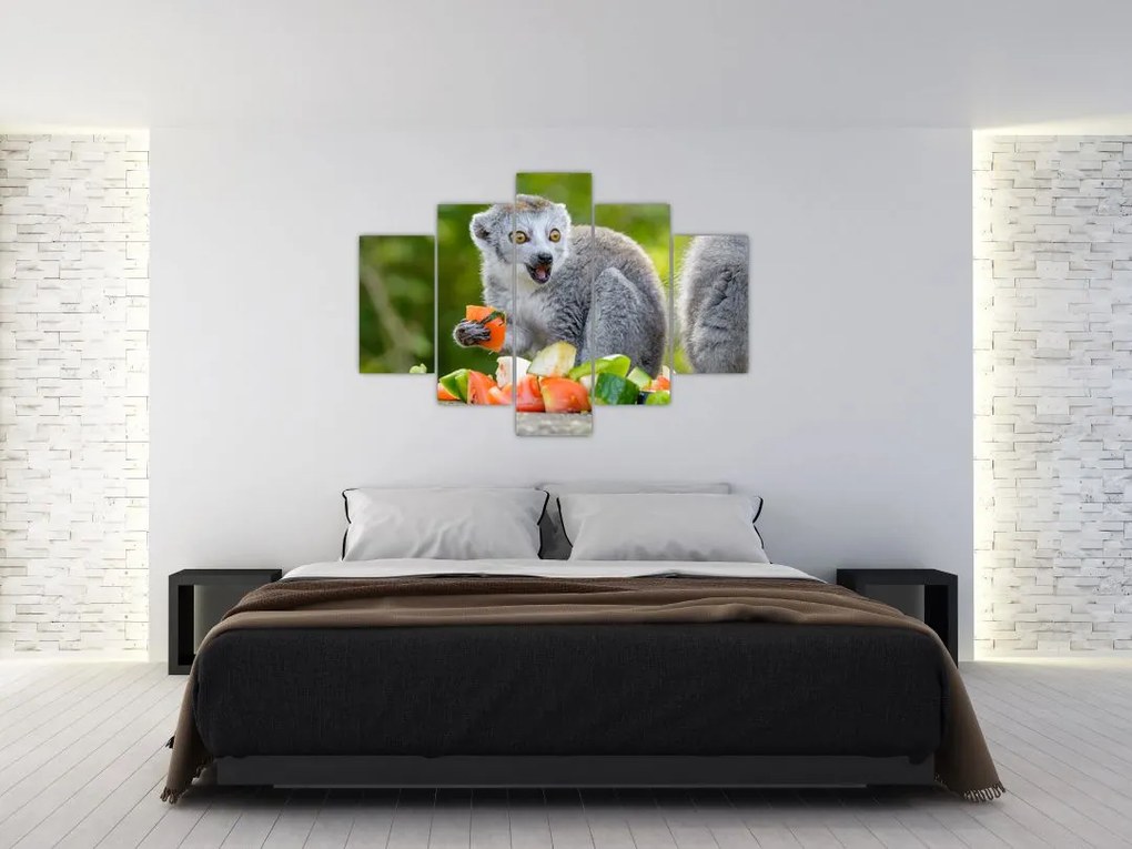 Tablou cu lemur (150x105 cm)