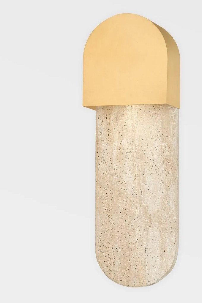 Aplica de perete design modern HOBART, alama antichizata