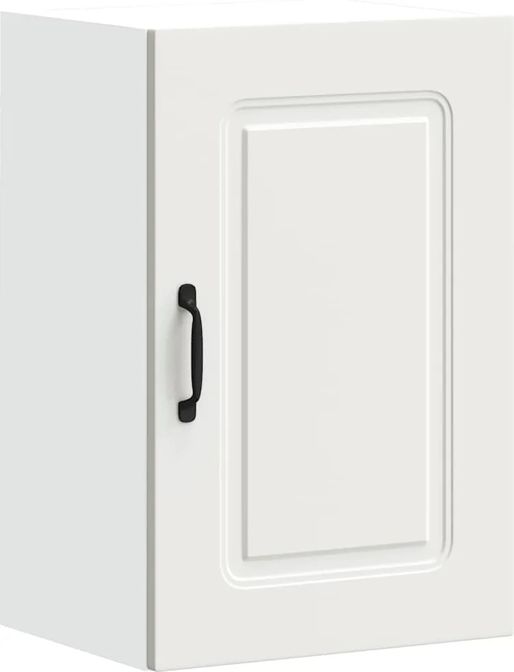 vidaXL Dulap de bucătărie „Kalmar” din lemn prelucrat alb