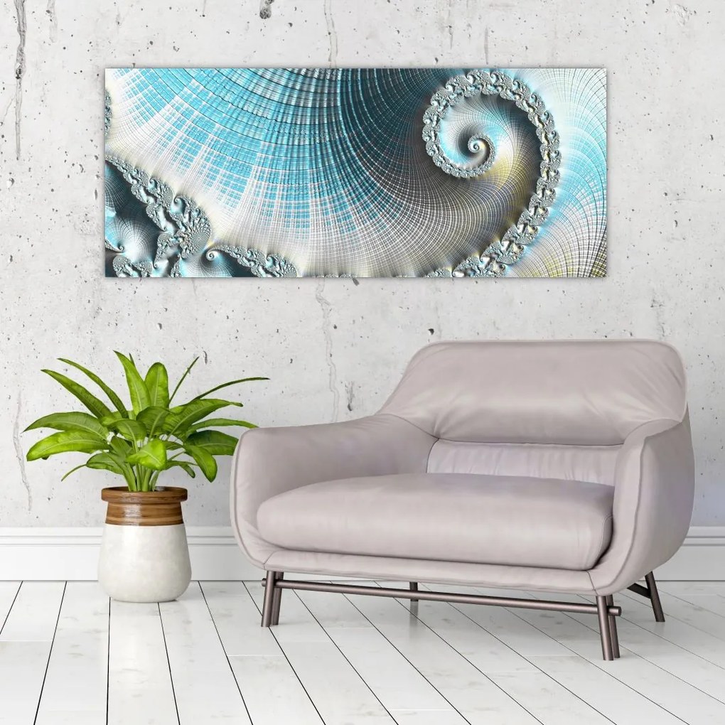 Tablou - Spirale texturate (120x50 cm)