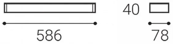 Aplică LED pentru baie QUADRA LED/12W/230V IP44 3000K/4000K LED2