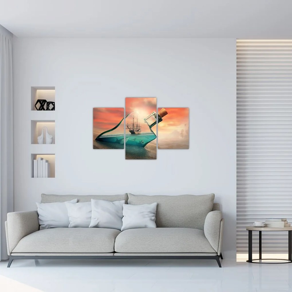 Tablou - Viața in sticla (90x60 cm)