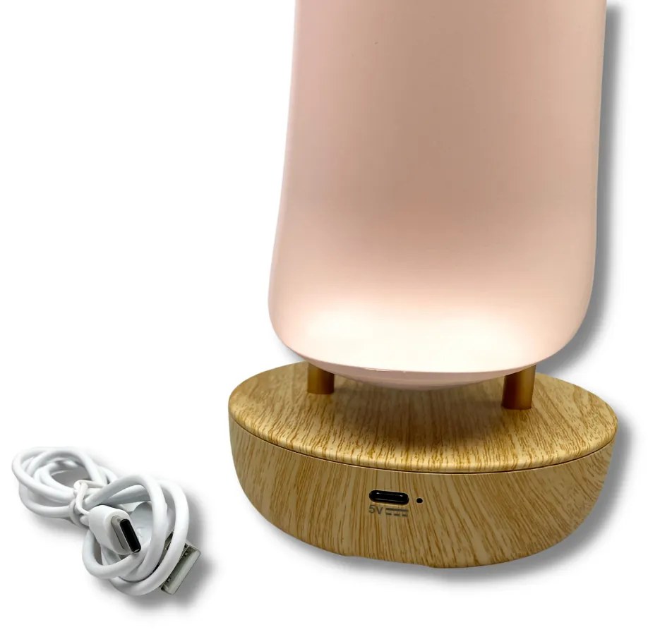 Lampa pentru copii - Tucan - culoarea roz