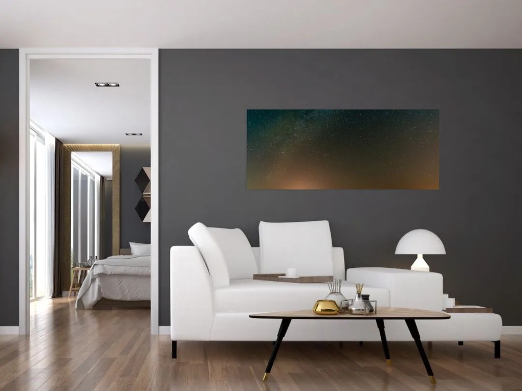 Tablou cu Calea lactee (120x50 cm)