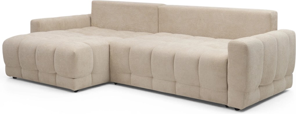 Colțar extensibil Sorenio stânga - Murano 833 țesătură bej