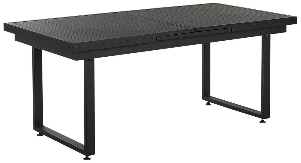 Set mobilier de grădină Valerian/Tavia (Negru + gri + maro) . 1076306
