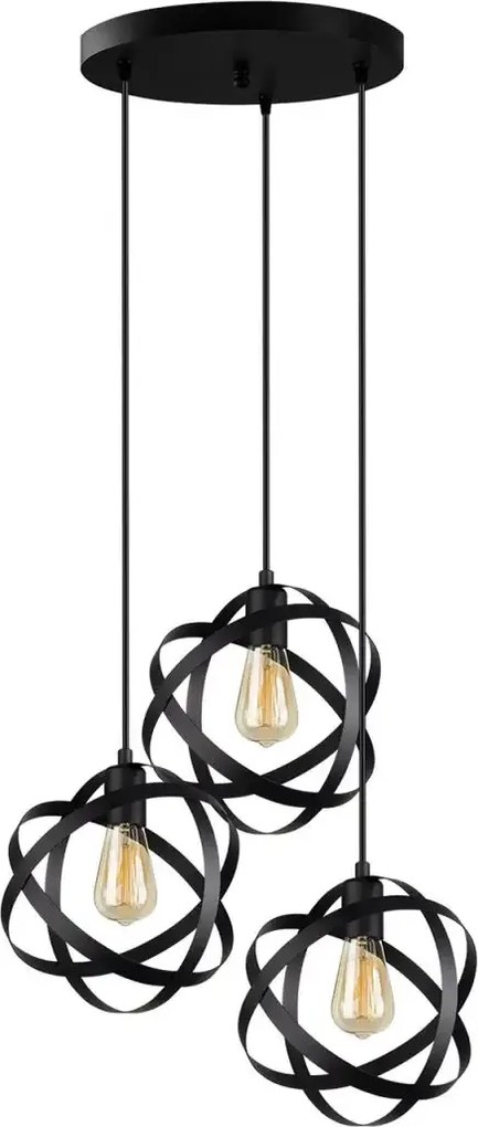 Lustra  negru homs ro11305