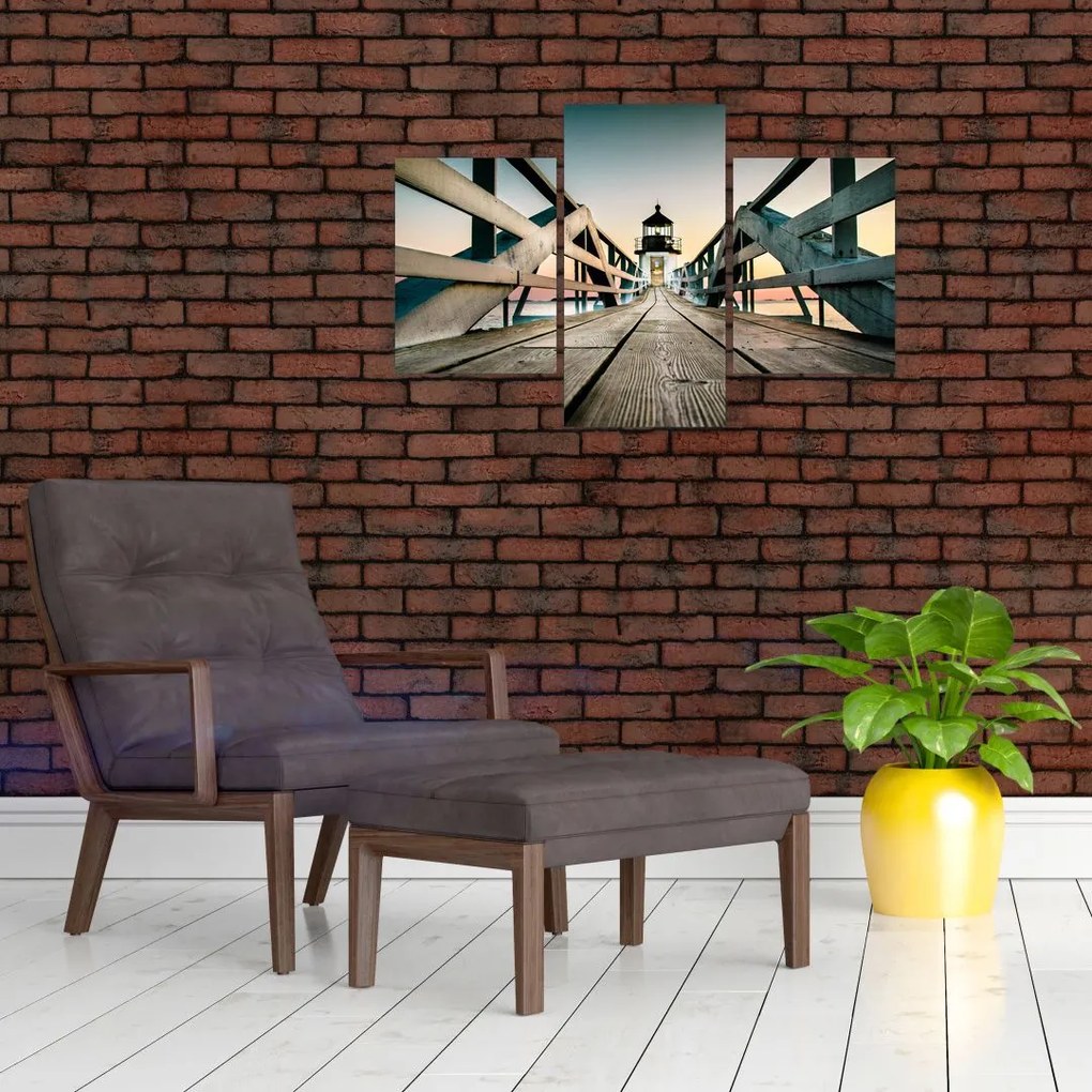 Tablou - pe dig (90x60 cm)