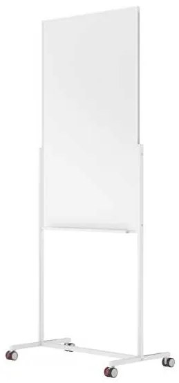 Tablă multifuncțională mobilă Magnetoplan Design 3în1, alb
